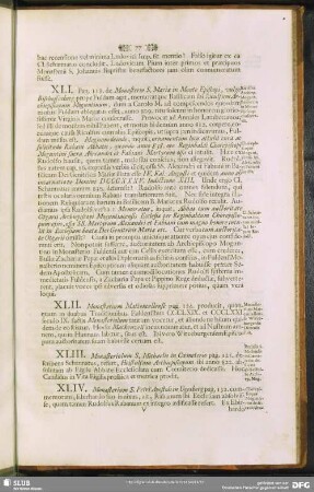 XLIV. [Chorepiscopus Moguntinus dedicavit Oratorium Monasterii S. Petri]