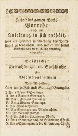 Inhalt des ganzen Buchs