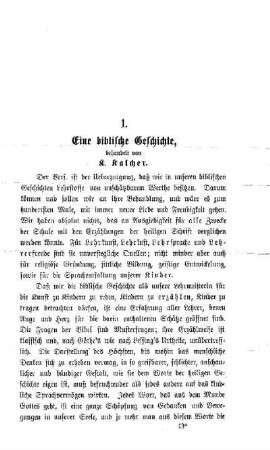 Eine biblische Geschichte