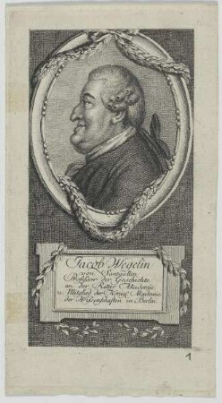 Bildnis des Jacob Wegelin