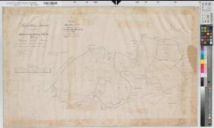 Werne (Werne), Teilung der Werneschen Gemeinheiten, Bl. 6 Brouillonkarte Rosendahler Holz