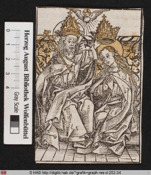 Coronatio Bloziose virginis Marie In celis.