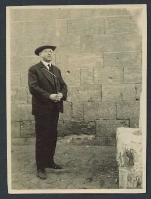 Gotthold Weil 1928 Jerusalem, Klagemauer