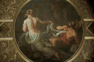 Rettung des Odysseus durch den Schleier der Leukothea