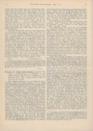 107-111 [Rezension] Schwartz, Eduard, Tatiani oratio ad Graecos