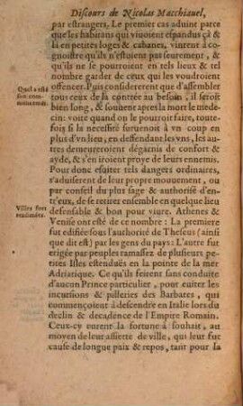Les Discours de l'Estat de Paix et de guerre