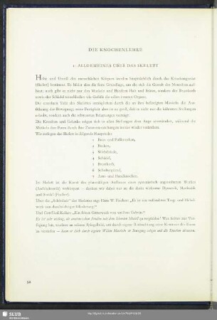 Die Knochenlehre
