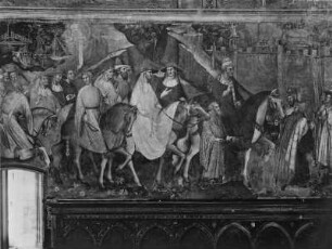 Zyklus zum Leben Papst Alexanders III. — Triumphaler Einzug in Rom