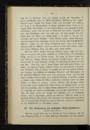 82. Die Verbreitung der wichtigsten Nahrungspflanzen.