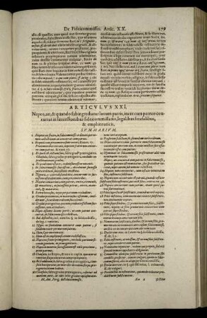 Articulus XXI. - Articulus XXII.