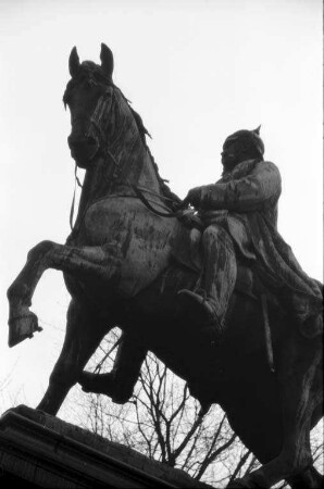 Kaiser-Wilhelm-Denkmal am Mühlburger Tor.
