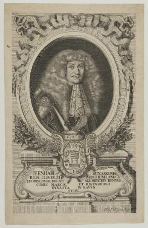 Bildnis des Bernhardus Dux Saxoniae