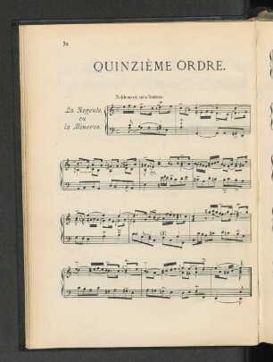Quinzième Ordre.