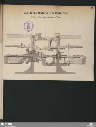 Selfactor Schnellzwirnmechanismus im Wagen