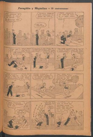 Paragüita y Miquelino. - [Cómic] : El contraveneno