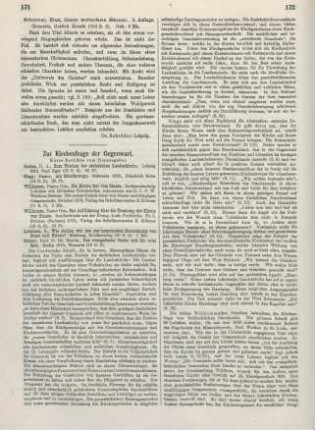 171-173 [Rezension] Zur Kirchenfrage der Gegenwart