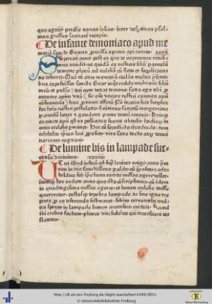 De lumine bis in lampade