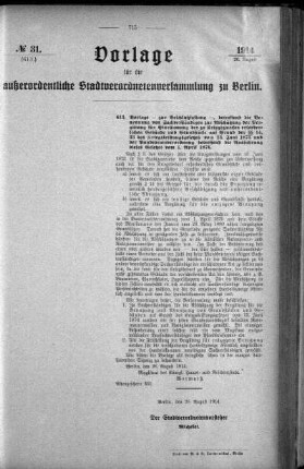 No. 31(613), 1914/08/26