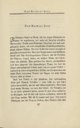 Das guldene Herz