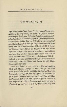 Das guldene Herz