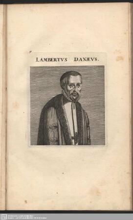 Lambertus Danaeus