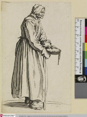 [Die Bettlerin mit dem Teller; La Mendiante à la sébille]