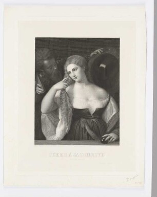 Femme à sa toilette