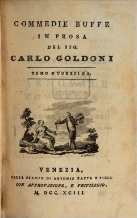 Commedie Buffe : In Prosa, 12