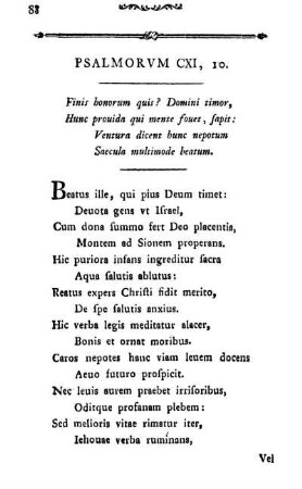 PSALMORVM CXI, 10.