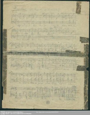 Dresden im Frühling 1945 : Coro, Coro fanciulli; D; RMWV. 4/4