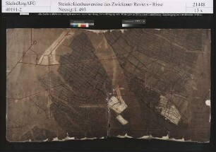 Schacht I und II - Rußkohlenflöz (III. Flöz), II. Abteilung mit Nachbringungen
