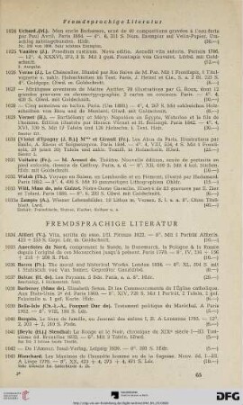 Fremdsprachige Literatur (Nr. 1034-1138)