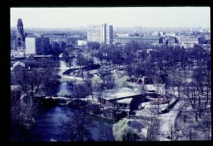 Blick vom Hilton-Dach 18.3.61.