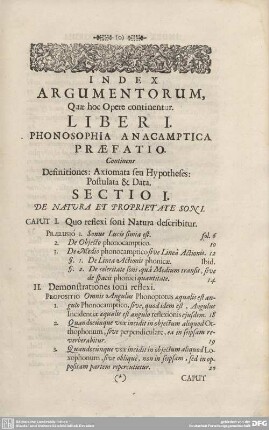 Index Argumentorum...