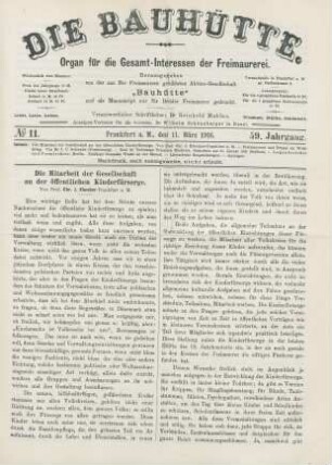 No. 11. Frankfurt a. M., den 11. März 1916. 59. Jahrgang.
