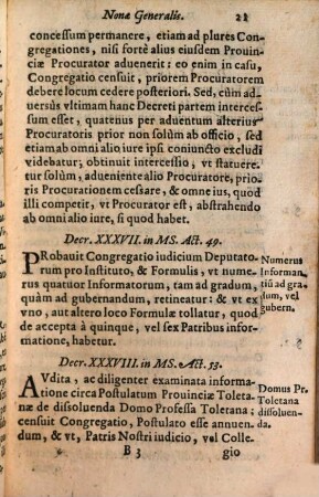 Decreta Congregationis Nonae Generalis