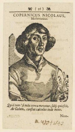 Bildnis des Copernicus Nicolaus
