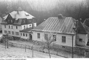 Schmiedeberg-Dönschten. Ferienheim Dönschten, ehemals Gasthof Waldesruh, September 1949