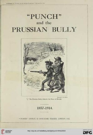 Supplement to “Punch or the London Charivari”- October 14, 1914