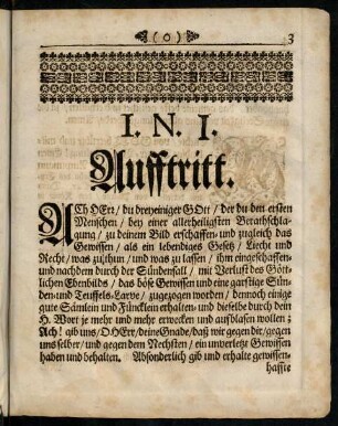 3-10, I. N. I. Auftritt. - Eingang.