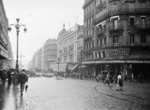 Frankreich, Marseille : Reiseaufnahmen aus Frankreich, Marseille. Straßenbild
