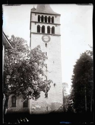 Stiftskirche; Chor mit Turm, vor der Restaurierung
