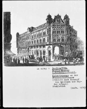 Die Kaiserpassage in Berlin