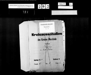 Baupolizei im Amte Eslohe bd.1