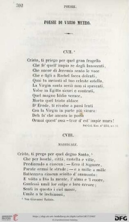 Poesie Di Vario Metro