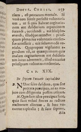259-271, Caput XIX