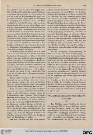 Die akademische Kunstausstellung in Berlin, [4]