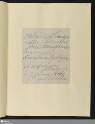 Nr. 136-138. Gruppe, Otto Friedrich