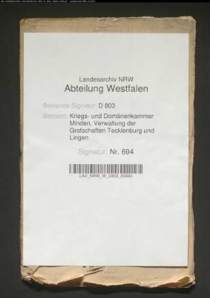Das Lehmkuhlen-Kolonat im Kirchspiel Lienen