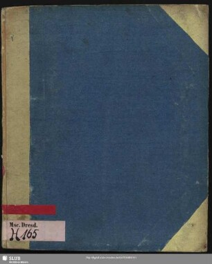 Sammelhandschrift - Mscr.Dresd.H.165